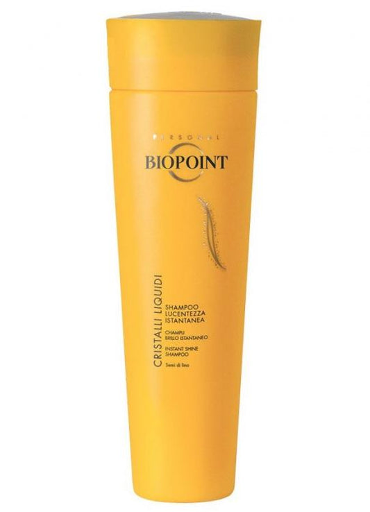 BIOPOINT PROFESSIONAL SHAMPOO CRISTALLI LIQUIDI 200ML AI SEMI DI LINO IDRATANTE