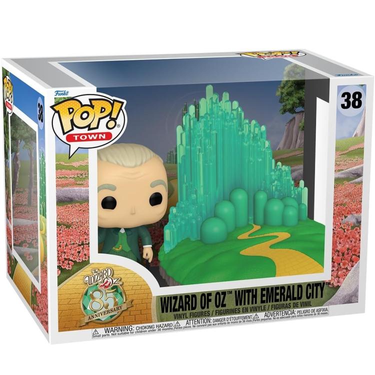 Funko Pop ! Town The Wizard Of Oz - Il  Mago Di Oz (38) Emerald City W/Wizard