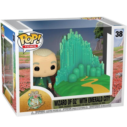 Funko Pop ! Town The Wizard Of Oz - Il  Mago Di Oz (38) Emerald City W/Wizard
