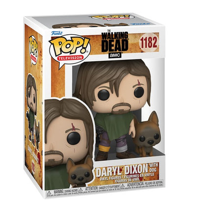 Funko Pop Television The Walking Dead 1182 Carol Darly Dixon With Dog Vinyl Amc