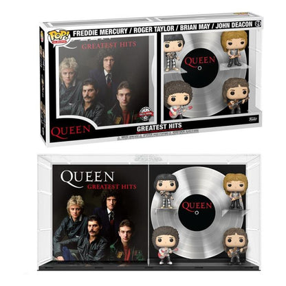 Funko Pop ! Albums Queen (21) Greatest Hits Album 4 Pack (Special Edition) Vinyl