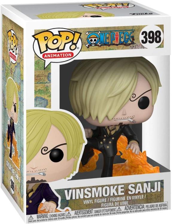 Funko Pop ! Animation - One Piece (398) Vinsmoke Sanji Vinyl Figure 9Cm Anime