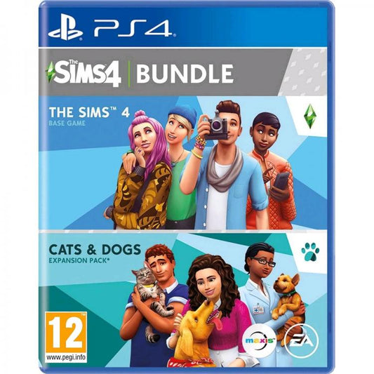 The Sims 4 + The Sims Cats And Dogs Bundle Cani E Gatti Ps4 Gioco Nuovo Italiano