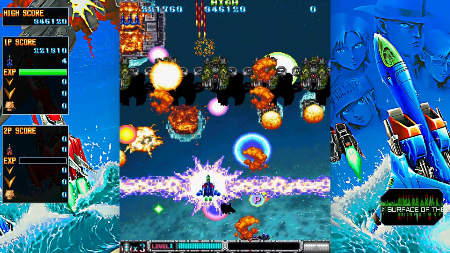 Batsugun Saturn Tribute Boosted Ps4 Asian English Import Playstation 4 Nuovo Sigillato