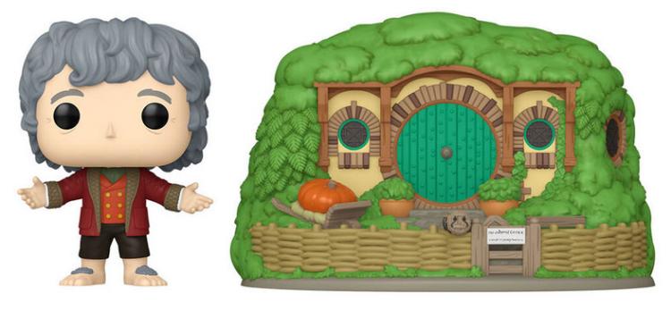 Funko Pop! Movies Lord Of The Rings - (39) Bilbo Baggins W/Bag-End Figure 16Cm