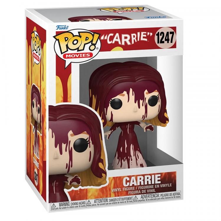 Funko Pop ! Movies Carrie - Carrie (1247) White Telekinesis Vinyl Figure Horror