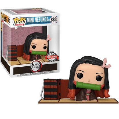Funko Pop Demon Slayer 883 Mini Nezuko In Box Special Edition 9 Cm Kamado Figure
