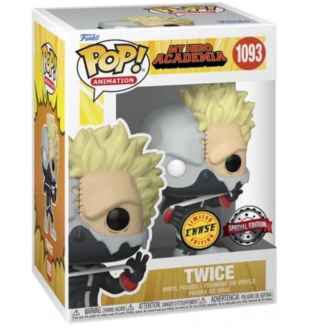 Funko Pop Animation My Hero Academia Twice (1093) Chase Limited Edition Special