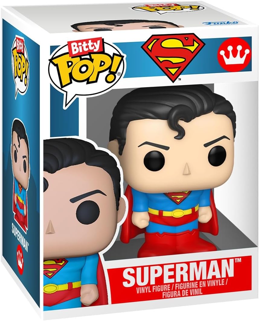 Funko Bitty Pop ! Town - Superman And The Fortress Of Solitude Nuovo Collezione