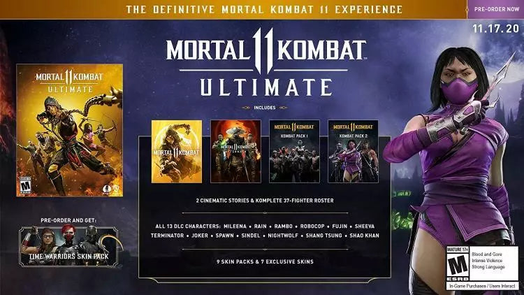 Mortal Kombat 11 Ultimate Gioco Ps4 Italiano Videogioco Nuovo Playstation 4 Ps5