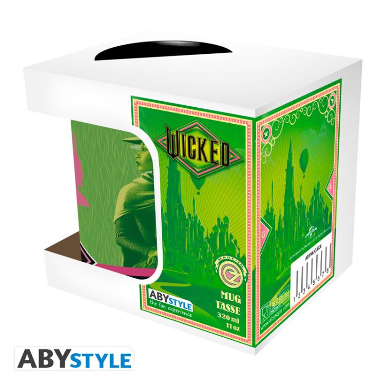 Abystyle - Tazza WICKED (Elphaba Glinda) Bicchiere Mug Ceramica Collezione 320ml