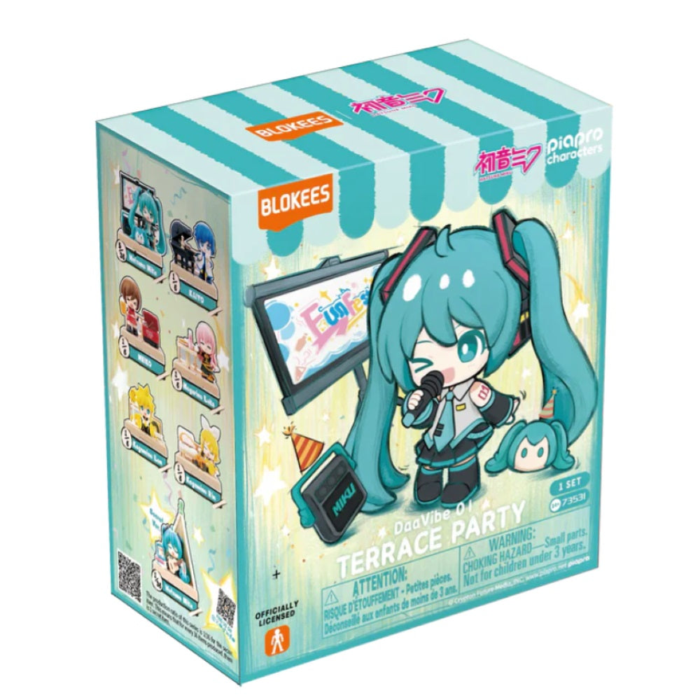 Blokees - Hatsune Miku - Model Kit - DaaVibe 01 - Terrace Party (Box Intero) - Action Figure 73531