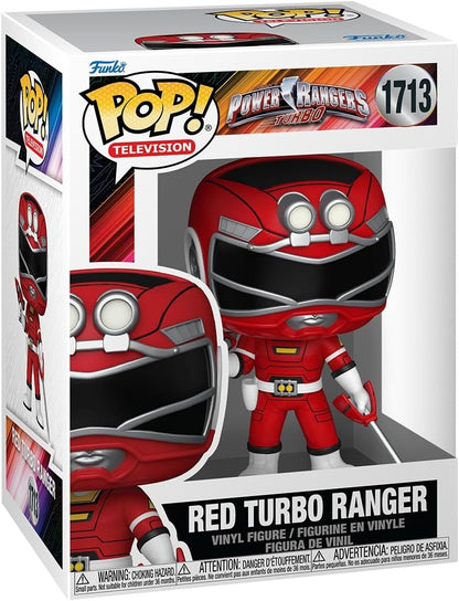 Funko Pop ! Movies - Power Ranger Red Turbo (1713) Vinyl Figure (Preordine)