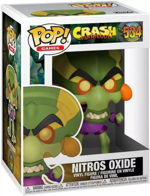 Funko Pop ! Games Crash Bandicoot (534) Nitros Oxide Vinyl Figure Team Racing