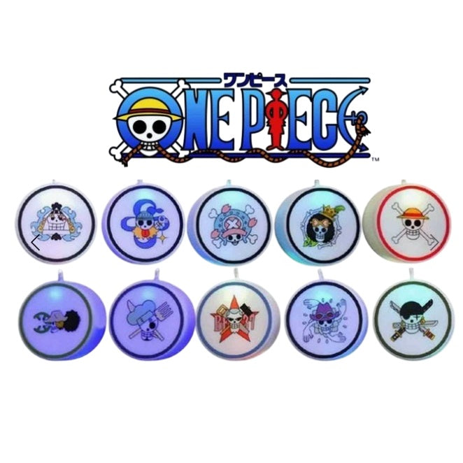 TEKNOFUN: One Piece - Loghi Pirati Fairy Lights - Luci Ghirlande Decorative 2m