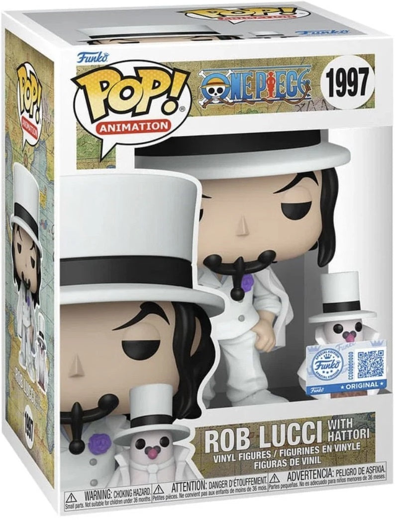Funko Pop ! Animation One Piece - (1997) Rob Lucci Vinile 9Cm Nuovo (Preordine)