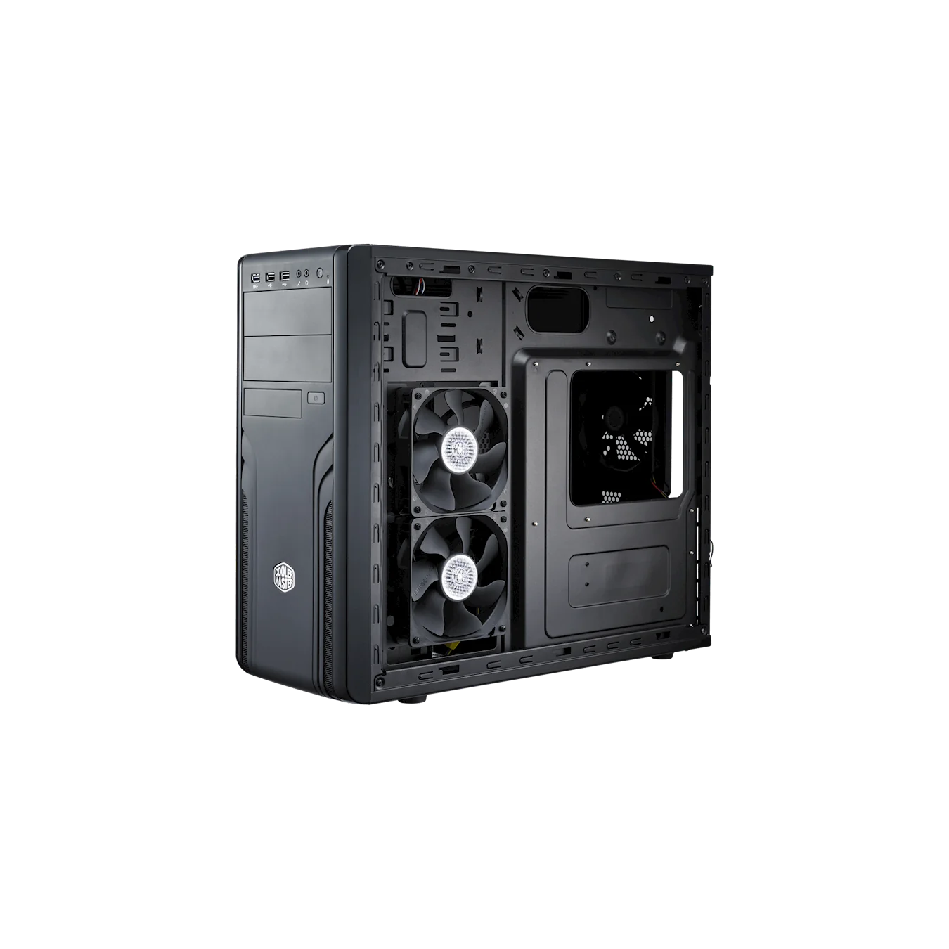 Cooler Master Force 500 Case ATX Nero Porta USB 3.0 Mid Tower PC Gaming Nuovo