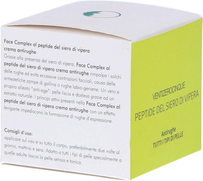 Face Complex Crema Viso Antirughen Anti-Age Peptide Del Siero Di Vipera