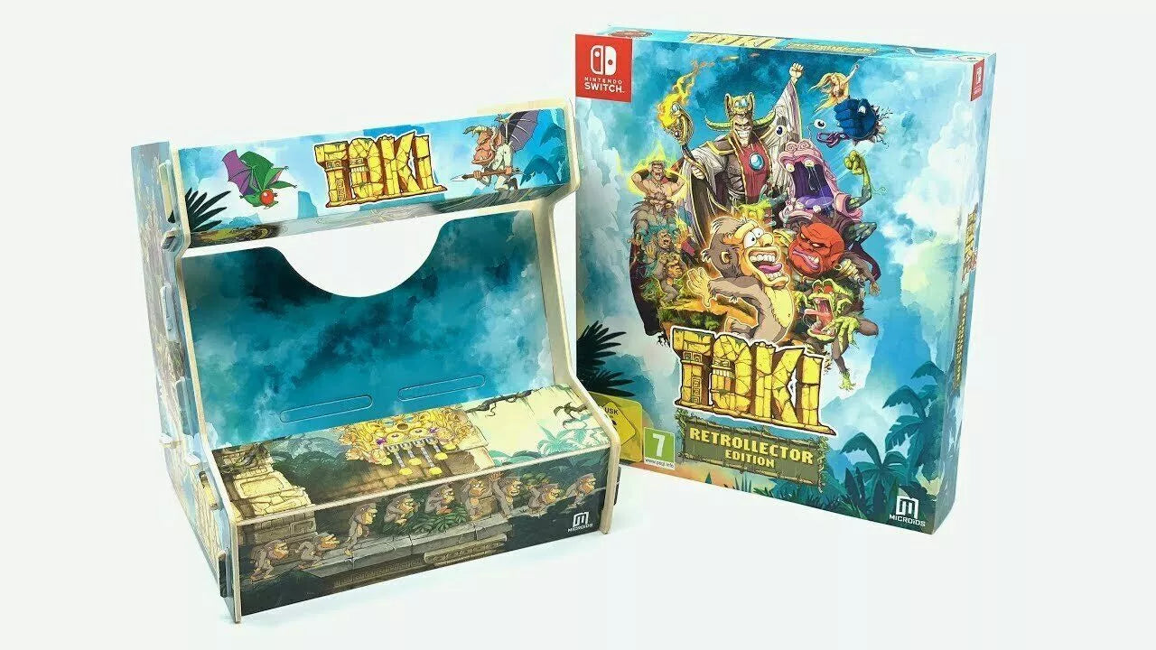 Toki Retrocollector Edition Nintendo Switch Limited Edition Pal Italiano Nuovo