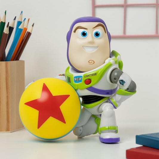 PALADONE Glo Buddies: Disney Pixar Toy Story (Buzz Lightyear) - Lampada da scrivania - Statuetta 3D