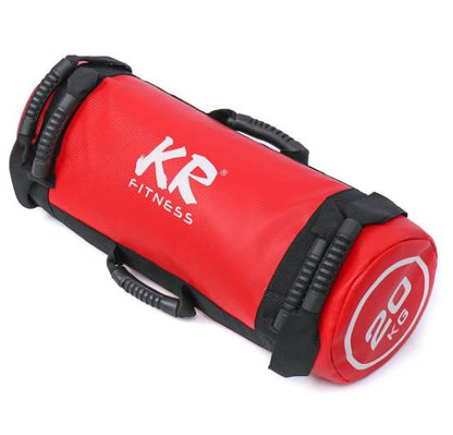 Sacca Sabbia Per Body Building Fitness Da 20Kg Ecopelle Allenamento Pesi Da Boxe