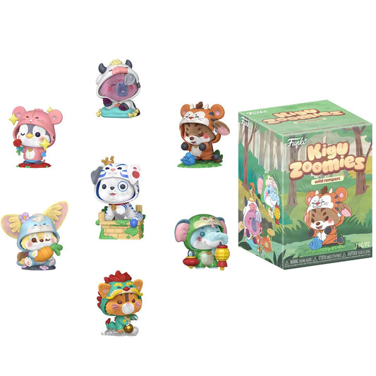 Funko: Animal Zodiac Kiguzoomies Blind Box (1 PZ RANDOM) Mini Vinyl Figure Da Collezione