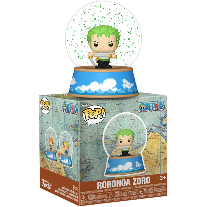 FUNKO Mini Snow Globe Blind Box - One Piece (1pz Random) Glitter Special - OP