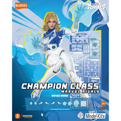 Blokees - Marvel Rivals: Model Kit - Champion Class 11 (Invisible Woman) Action Figure 81122