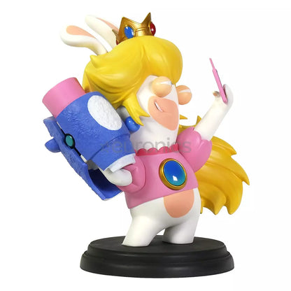 Mario + Rabbids Kingdom Battle Statua Peach 16,5 Cm Da Collezione Nintendo Switch