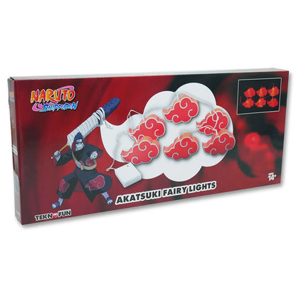 TEKNOFUN: Naruto Shippuden - Akatsuki Fairy Lights - Luci Ghirlande Decorative 200 cm - 811603