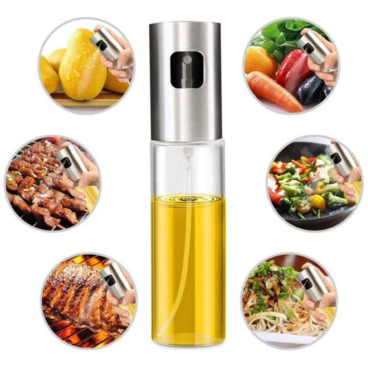 Spruzzino Olio Da Tavola 100Ml Dosatore Spray Nebulizzatore Friggitrice Ad Aria