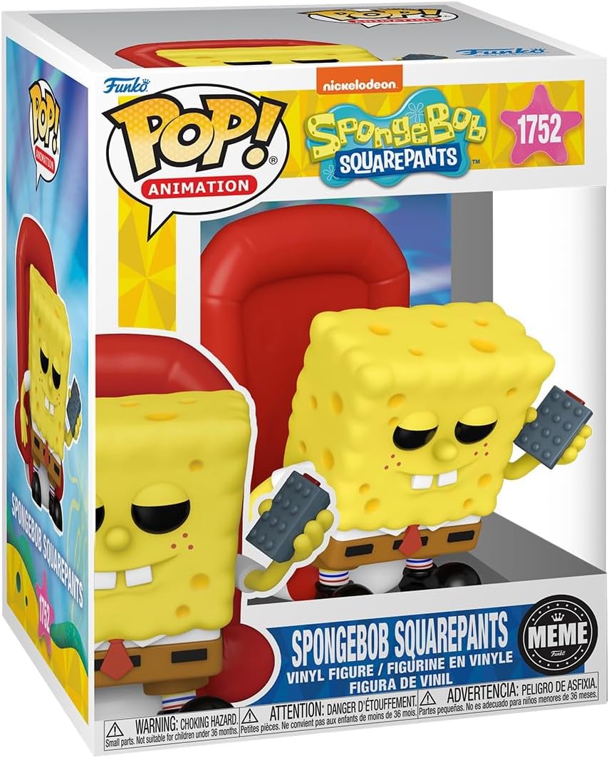 Funko Pop ! Animation SpongeBob Squarepants - (1752) Meme Premium Figure 10cm