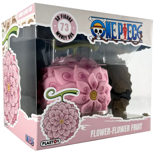 Plastoy Salvadanaio One Piece Fior Fior (Flower Fruit) Money Bank 12cm