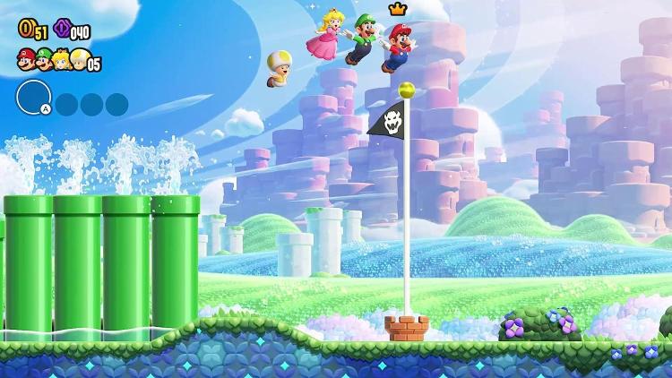 Super Mario Bros Wonder Nintendo Switch Gioco Italiano Nuovo Sigillato Pal