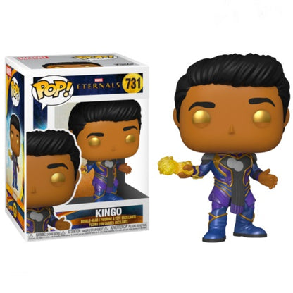 Funko Pop Marvel The Eternals 731 Kingo Marvel Statua Figure Vynil Disponibile