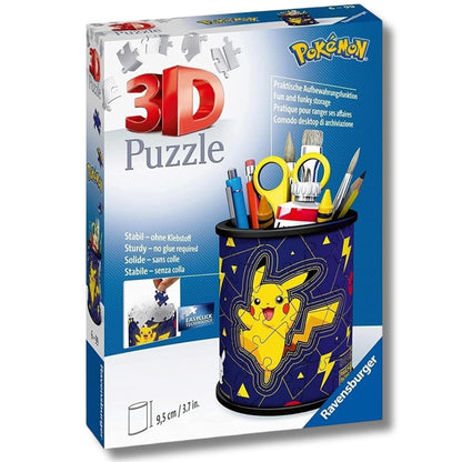 Ravensburger - Puzzle 3D Pencil Cup Pokemon 57 Pz