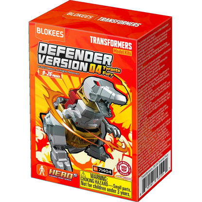 Blokees - Transformers - Model Kit -  Defender Version 04 - Tyrants Fury (1pz Random) - Action Figure 71404