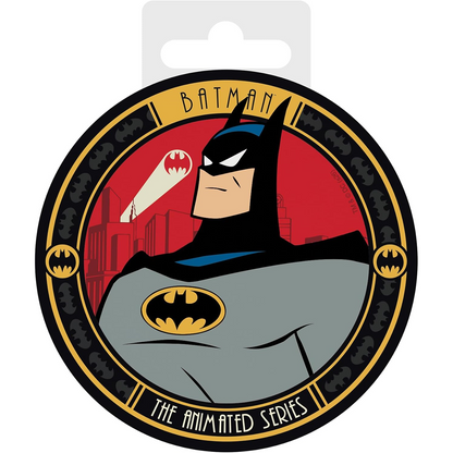 Abystyle - BATMAN THE ANIMATED SERIES - Sottobicchiere Ceramic Coasters Sottotazza - Batman