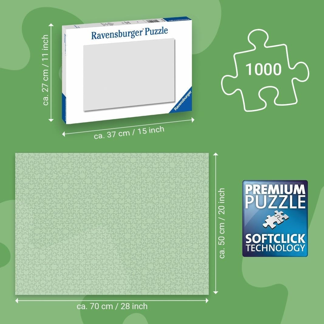 Ravensburger - Puzzle 1000 Pezzi Animal Crossing New Horizon "Challenge"  70x50 cm