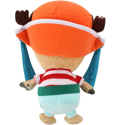 Peluche One Piece Chopper X Buggy 20 Cm Pupazzo Op Plush Sakami Merchandise