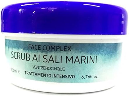 Crema Scrub Ai Sali Marini Tonifica Idrata Luminosita Esfoliante Corpo 200ml