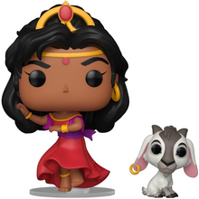 Funko Pop ! Disney Il Gobbo Di Notre Dame (1735) Esmeralda & Djali Figure 9Cm