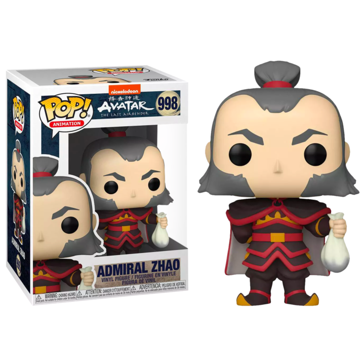Funko Pop Avatar The Last Airbender 998 Admiral Zhao Ozai Vinyl Figure Statua