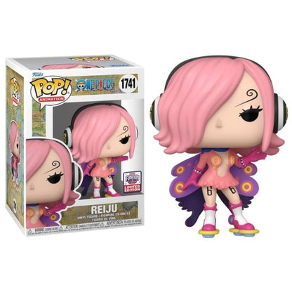 Funko Pop ! Animation - One Piece (1741) Reiju Limited Figure Funkon London 2024