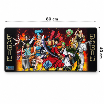 ABYSTYLE: One Piece Desk Mat XL Tappetino Tastiera Mouse Pad Gaming Scrivania