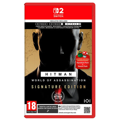 Hitman World Of Assassination Signature Edition Nintendo Switch 2 Nds2 Gioco