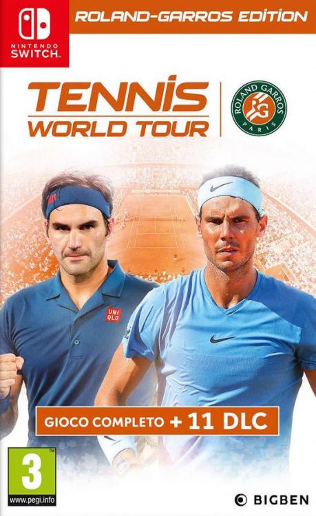 Tennis World Tour Roland Garros Edition Nintendo Switch Videogioco Italiano