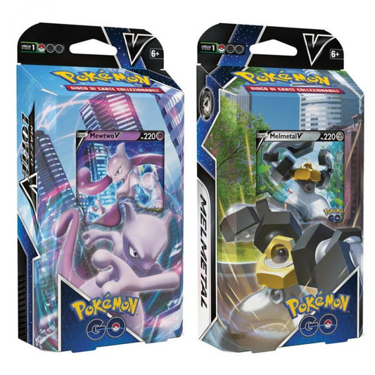 Pokemon Go Mazzo Lotte Mewtwo-V 150 Carte Da Collezione Cards Livello Di Gioco 1