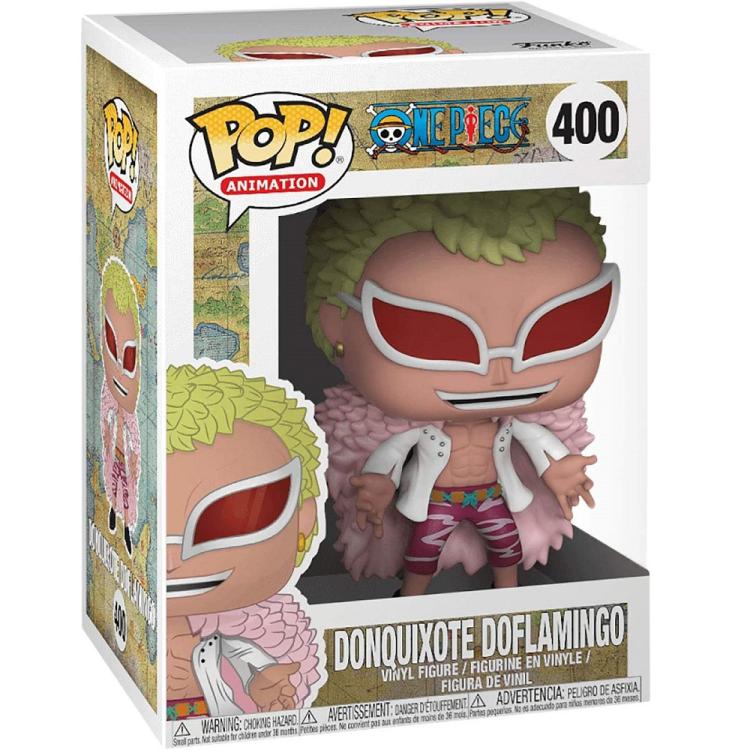 Funko Pop ! Animation - One Piece (400) Donquixote Doflamingo Vinyl Figure 9Cm