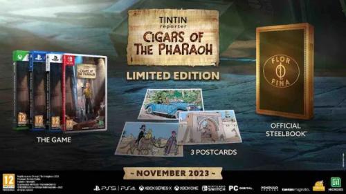 Tintin I Sigari Del Faraone Limited Edition Ps5 Videogioco Playstation 5 Pal Ita